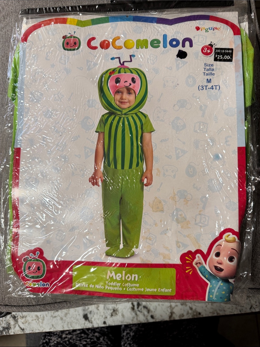 Disguise CoComelon Melon Toddler Costume - Green